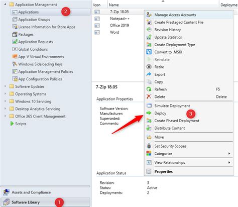 Install Applications To A Device In Real Time Using SCCM 1906