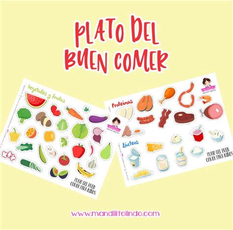 Lista Foto Triptico Del Plato Del Buen Comer Para Imprimir Alta 89775