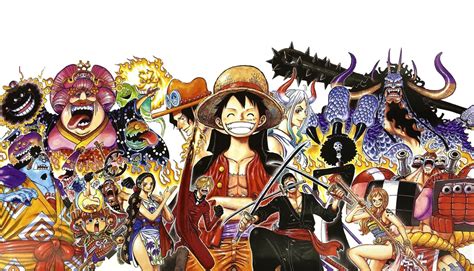 Rickypozzi Volume Covers 98 And 99 And 100 Poster From One Piece Magazine