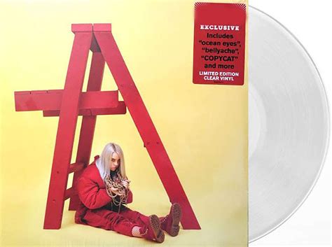 Billie Eilish Dont Smile At Me Exclusive Limited Edition Clear