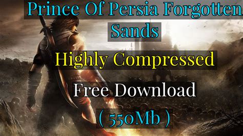 Prince Of Persia The Forgotten Sands Highly Compressed Pc Game A To Z