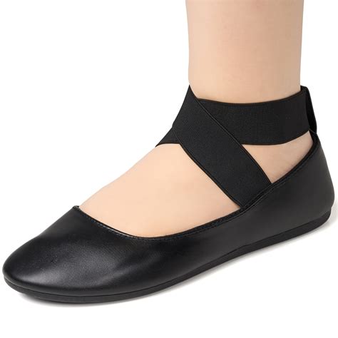 Alpine Swiss Peony Womens Ballet Flats Elastic Ankle Strap Shoes Slip On Loafers Ebay