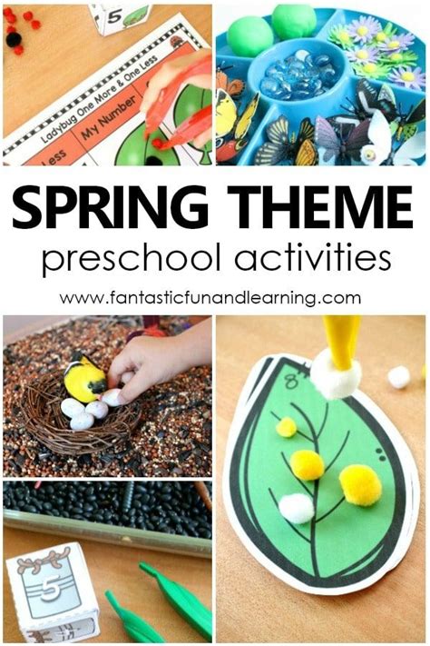 Spring Theme For Preschoolers Artofit