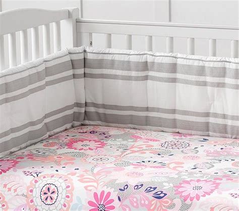 Lahaina nursery bedding pottery barn kids. Harper Floral Crib Fitted Sheet | Pottery Barn Kids ...