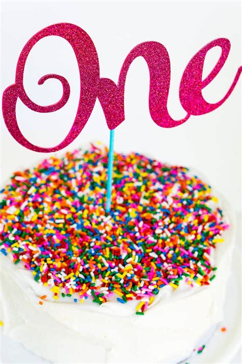 The Easiest Custom Birthday Cake Toppers Youll Ever Make