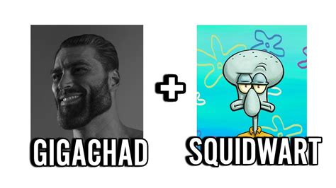 Gigachad Squidward By Midjourney Cartoons 1 Youtube