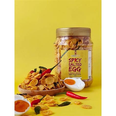💥💯 Original Hq💥💯 Aducktive Spicy Salted Egg Cornflakes Shopee Malaysia