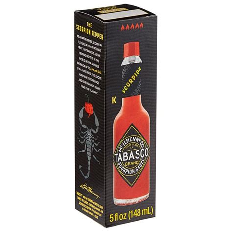 Tabasco Scorpion Hot Sauce Bulk Case