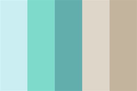 Seafoam Seashore Color Palette