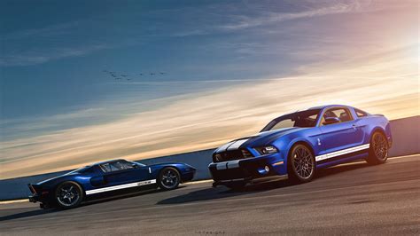 Ford Mustang Shelby Gt500 Ford Gt Wallpaper Hd Car Wallpapers Id 5529