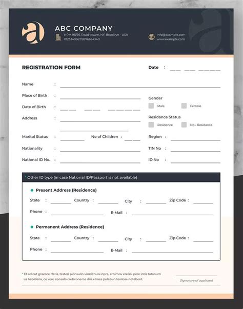 Registration Form By Afahmy On Envato Elements Registration Form