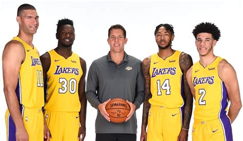 They play in the pacific division of the western conference in the national basketball association (nba). Meet the Lakers' 2017 Training Camp Roster | Los Angeles ...