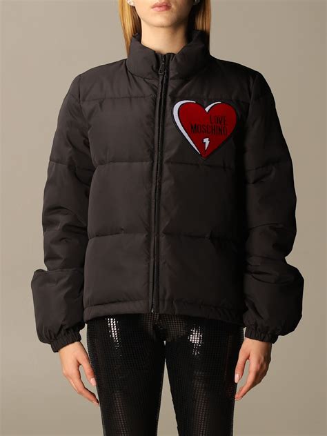 Love Moschino Outlet Down Jacket With Logo Jacket Love Moschino