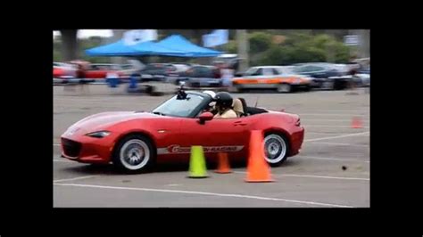 2016 Mx 5 Nd Miata At Autocross With Good Win Racing 8215 Youtube
