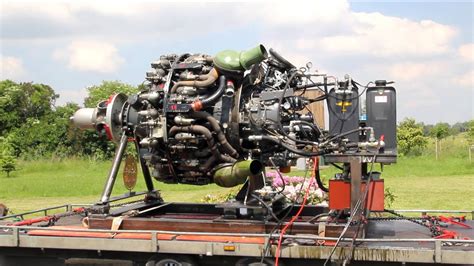 Curtiss Wright R 3350 32 Wa 18 Cylinder Radial Engine Sternmotor