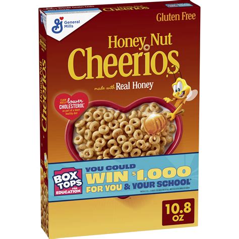 Buy CheeriosHoney Nut Cheerios Heart y Breakfast Cereal, Gluten Free