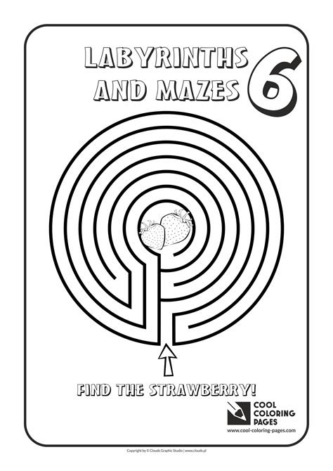 Labyrinth Printable Coloring Pages Printable Word Searches