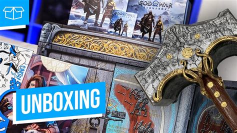 Isteni Gyűjtői ️️ God Of War Ragnarök Jötnar Edition Unboxing és Egyéb