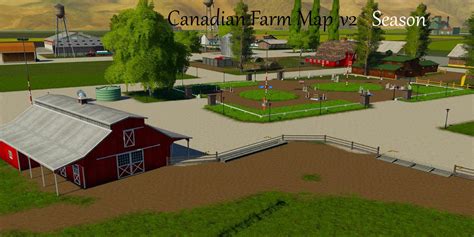 Canadian Farm Map Season V20 Fs19 Farming Simulator 19 Mod Fs19 Mod