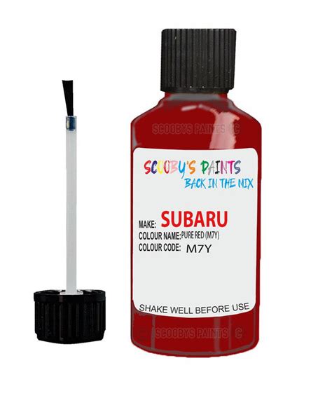 Paint For Subaru Brz Pure Red M7y Car Touch Up Paint Scratch Repair