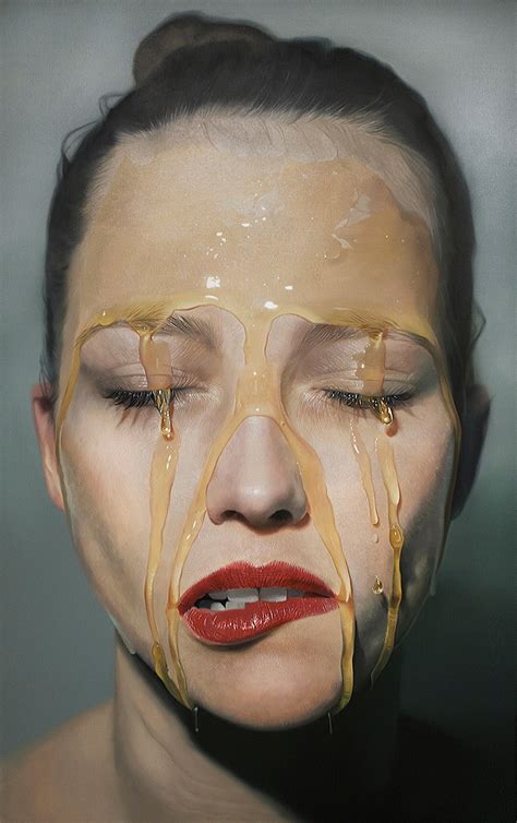Honey Hyper Realistic Paintings By Mike Dargas Daily Design