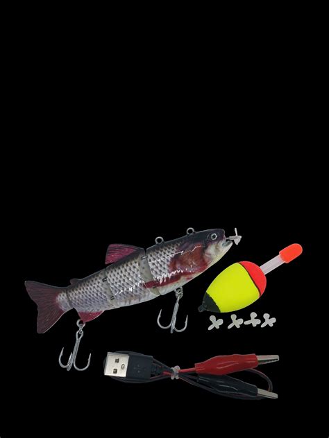 Pike Fishing Lure Electric Self Swimming Fish Lure 4 Etsy