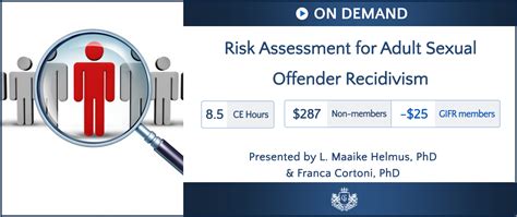 Risk Assessment For Adult Sexual Offender Recidivism Global Institute Of Forensic Research