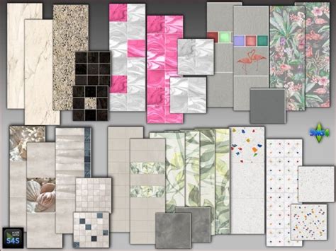 Move terrain brush softness slider to the left while terrain paint catalog is open: Bathroom Wall & Floor Tiles by Mabra at Arte Della Vita ...