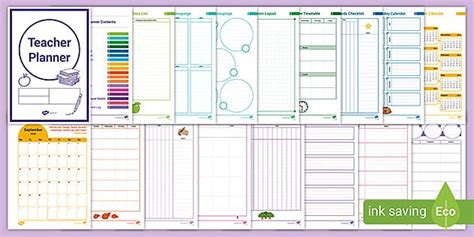 This Useful Printable Teacher Planner Has Everything That You Need To