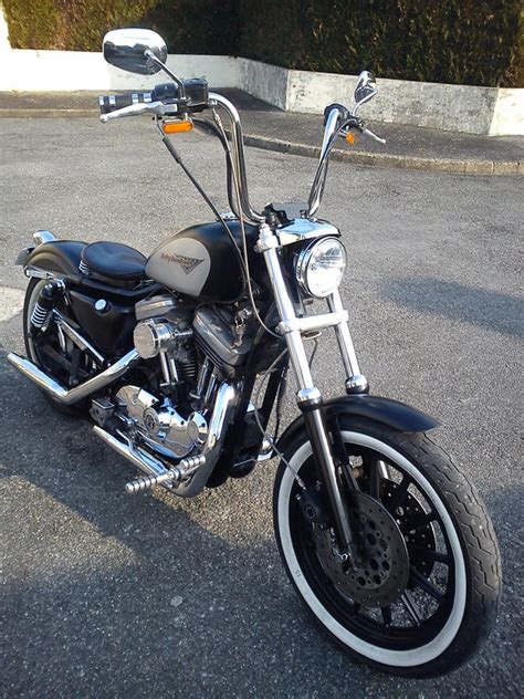 2011 harley davidson sportster 48 ape hangers vance and hines exhaust for sale contact tampa harley davidson at. mon Sportster 1200S avec Ape Hangers