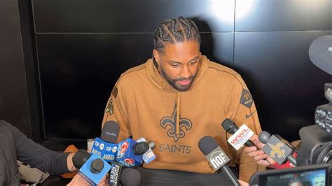 Cam Jordan Locker Room Interview Week 16 Sports Illustrated New Orleans Saints News