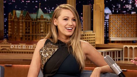 Watch The Tonight Show Starring Jimmy Fallon Interview Blake Lively