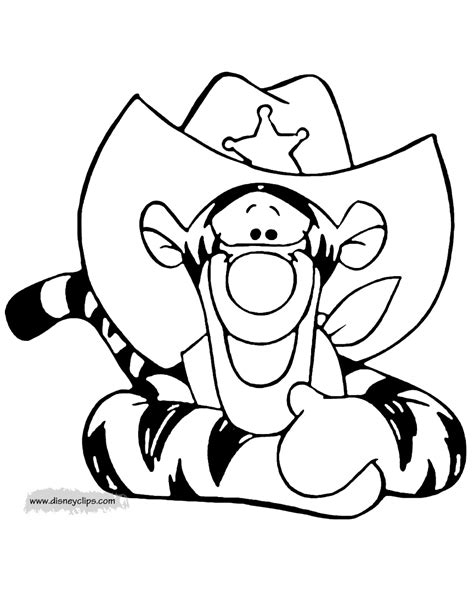10 best free printable alligator coloring pages for kids. Tigger Coloring Pages (5) | Disneyclips.com