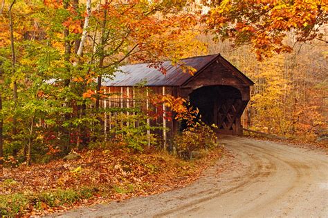 Fall At Downers Bridge Photos Of Vermont