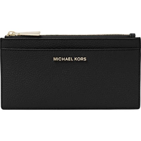 Michael Kors Large Leather Slim Card Case Wallets Clothing