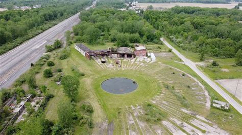Crestline Ohio Abandoned Crestline Roundhouse 2021 Youtube