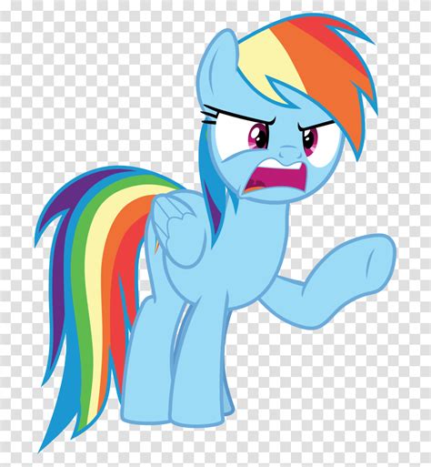 Angry Svg Mlp Rainbow Dash Angry Face Pattern Transparent Png