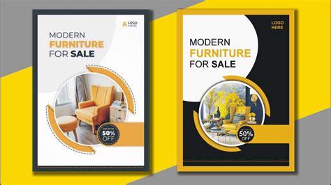 Trend Coreldraw How To Make Furniture Flyer Design In Coreldraw