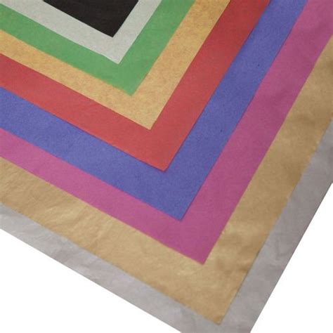 Assorted Colours Of Acid Free Tissue Paper Ideal For Use When Storing