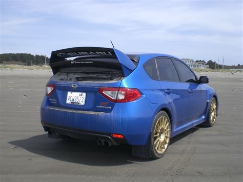 Contact always wrx 5 door hatchback with optional side moldings. FS (USA,WA): 2011 STi hatchback w/ WRC concept CF spoiler ...