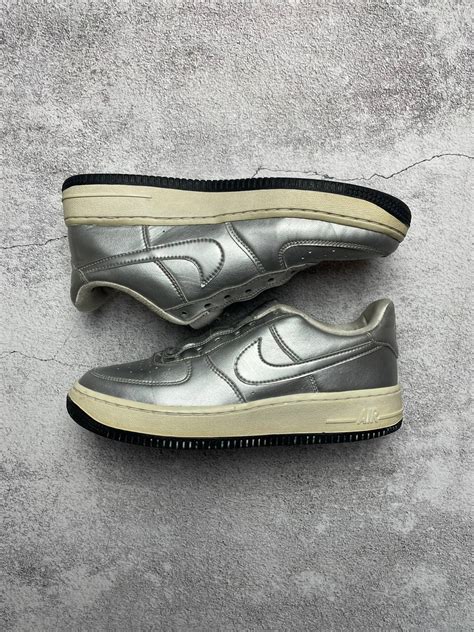 Nike Nike Air Force 1 Low Af1 Silver Rare Cw Sneakers Grailed