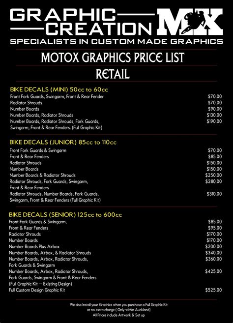 We did not find results for: Price List - Graphic Creation