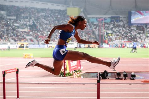 But on sunday night in eugene, oregon, it was mclaughlin who walked away as the fastest woman of all time. "Why Not Me?" Asked Dalilah Muhammad - Track & Field News