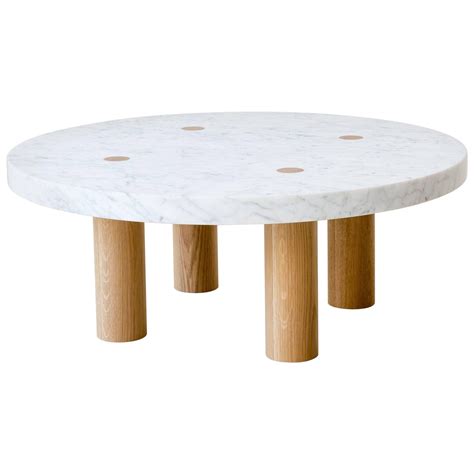 Shop the carrara marble coffee tables collection on chairish, home of the best vintage and used furniture, decor and art. Stone Column Coffee Table in Carrara Marble and White Oak ...