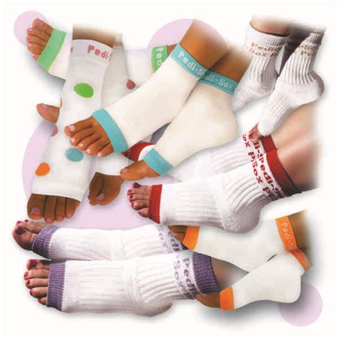 the original pedi sox®… keep freshly pedicured feet comfy and clean toenails dry flawlessly