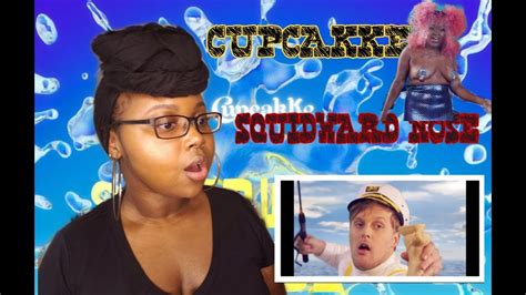 cupcakke squidward nose lit reaction 18 youtube