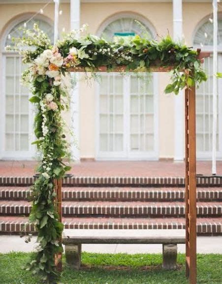 Asymmetrical Wedding Garland For Arbor Wedding Arch Greenery Arch