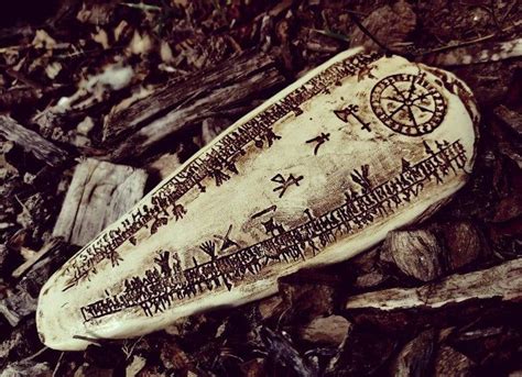 Primalbeasts Worms Runic Norse Viking Moon Calendar Etsy Norse