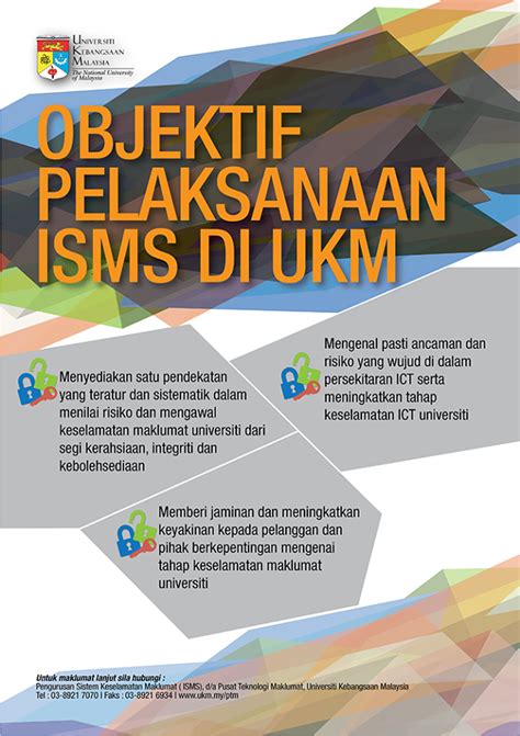 Dengan ini disahkan bahawa kakitangan di atas memohon cuti tanpa gaji/cuti separuh gaji/cuti tanpa rekod. Poster Keselamatan Maklumat UKM | Pusat Teknologi Maklumat
