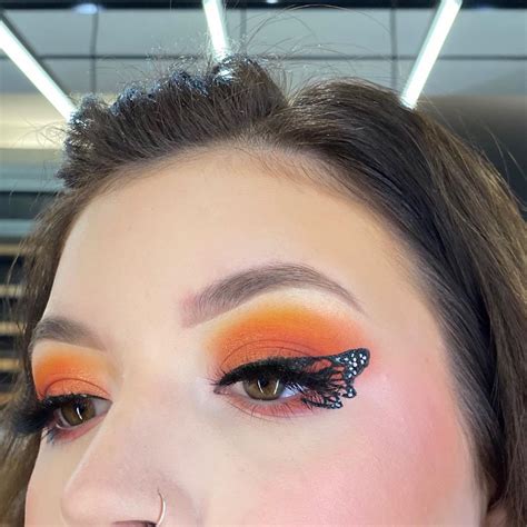 Butterfly Wing Eyeliner 🦋 Halloween Makeup Looks Creative Eye Makeup